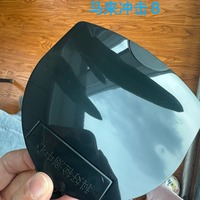 Plastique ABS recyclé de haute performance, matière première pour moulage par injection à fort impact, noir, en forme de grain de riz, pour clavier