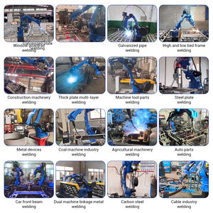 Bras robotique industriel 6 Aixs 6KG 2012mm Machine à souder MIG intégrée Usine de robots de soudage MIG de haute précision pour l'industrie MIG - Product Image 5