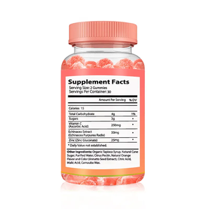 Gommes à base de vitamine C pour adultes et enfants, mélange de fruits et de baies lyophilisés, supplément de vitamine C crue, - Product Image 2