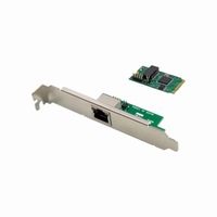 Tarjeta de red de un solo puerto M2 Gigabit, interfaz PCI-X, chip controlador GR7300, NIC I210-T1 interna