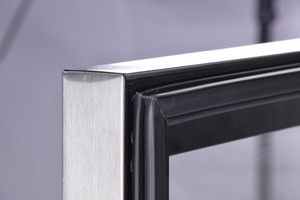Réfrigérateur commercial pour boissons énergisantes avec porte en verre <span class=keywords><strong>noir</strong></span> SC-228YF, réfrigérateur à bière sous le comptoir, <span class=keywords><strong>congélateur</strong></span> de bar - Product Image 5