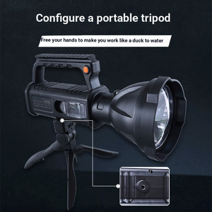 Projecteur marin au xénon rechargeable – Projecteur portable haute luminosité longue portée pour l'industrie et la construction - Product Image 4