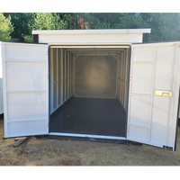4 Portes à enroulement pour conteneurs de 20 pieds et 40 pieds, prix des conteneurs de stockage portables pliables de 16 pieds aux États-Unis