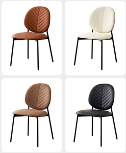 Italian Luxury <strong>Dining</strong> Chair Modern Metal MDF High-End Hotel Quality for Home <strong>Dining</strong> <strong>Table</strong> Backrest <strong>Stool</strong> for Living Room Bedroom - Product Image 3