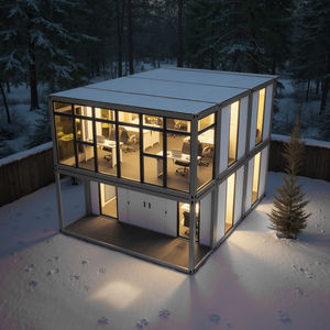 B2B lujo moderno 2 dormitorios prefabricados Living Container House 20 pies pequeño extraíble portátil vacaciones Hotel cabañas casa Modular - Product Image 3