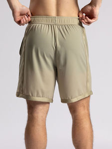 Shorts de sport personnalisés en nylon et élasthanne pour hommes, entrejambe de 4,5 pouces, séchage rapide, pour la course et l'entraînement en salle de sport, fabricant - Product Image 2