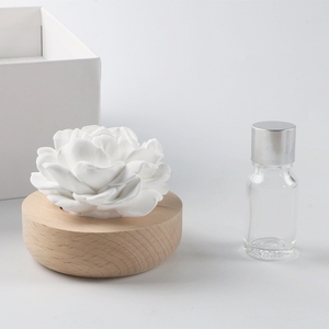 Ambientador de yeso aromático a base de madera surtido, difusor de aceite esencial de fragancia para el hogar de cerámica perfumada con flor de Jazmín de porcelana - Product Image 4