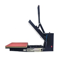 Nouvelle presse à sublimation manuelle à plat 40x60cm pour transfert thermique, idéale pour l'impression sur maillots, taies d'oreiller et t-shirts, 1800W, 110/220V, garantie 1 an