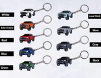 Porte-clés en métal Tundra FOUR WHEEL BEAST 2023/2024 en forme de camion, couvercle de porte-clés, jouet, cadeau
