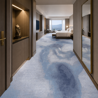 Tapis de chambre d'hôtel de luxe, design imprimé en nylon 3D personnalisé