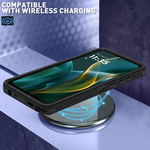 <span class=keywords><strong>Coque</strong></span> de téléphone personnalisée en gros pour iPhone 15 Pro Max 3 en 1 Protection <span class=keywords><strong>Otter</strong></span> étui antichoc pour Moto G stylet 2025 sans support - Product Image 6