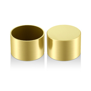 Koppalive chambre d'hôtel pieds de meubles en métal coniques longs milieu du siècle réglable en laiton armoire à chaussures chaise canapé pieds couverture - Product Image 2