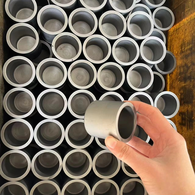 High Quality Leco Graphite Crucible Small Size High Pure Composition for Hydrogen Oxygen Analysis