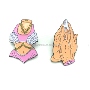 Tùy chỉnh kim loại huy hiệu pin Pin men ước Baking sơn mài thủ công cá nhân huy hiệu đội danh dự huy hiệu - Product Image 1