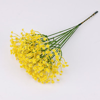 Handgefertigte Kunststoff-Gypsophila-Blumen für Heim, Party und Hochzeitsdekoration, Günstige Künstliche Blumensträuße in Lila, Blau, Weiß, Rosa und Rot