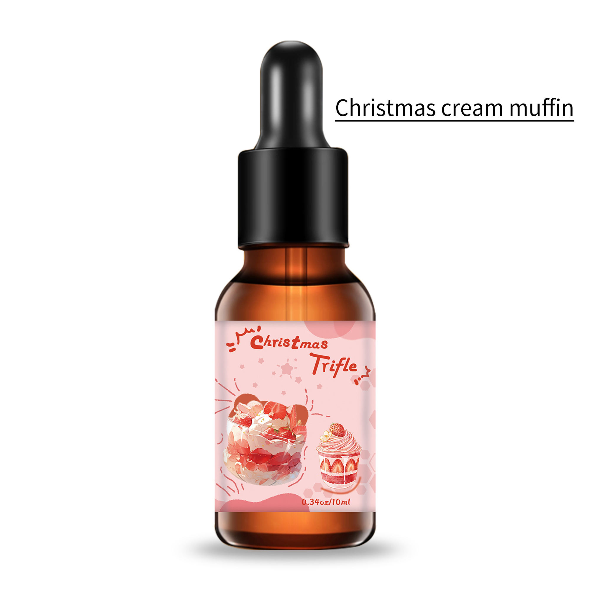 Christmas cream muffin