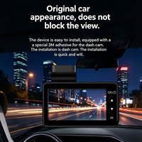 Nouveau modèle de caméra de voiture privée avec écran 3 pouces - Enregistreur de véhicule à objectif unique pour l'enregistrement vidéo en voiture