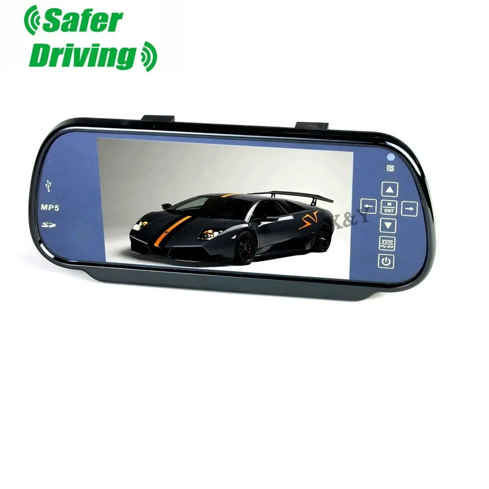 Car LCD Screen Bluetooth Android 12.0 Car TV Headrest V900 GM Kit Dvd Headrest Plus Smart 7-inch