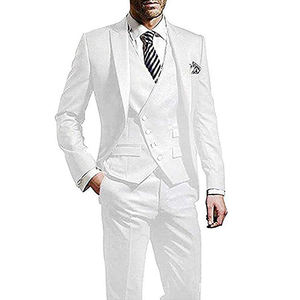 Top Grade hommes <span class=keywords><strong>costume</strong></span> 3 pièces un bouton Blazer veste plat avant pantalon violet <span class=keywords><strong>mariage</strong></span> marié hommes costumes - Product Image 4