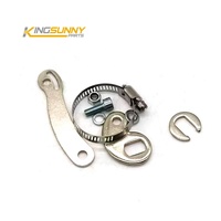 Kit de bras de couple M16 pour vélo électrique, ensemble de 7 pièces pour moteur de moyeu de vélo électrique, kit de conversion, accessoires de vélo électrique en acier haute résistance