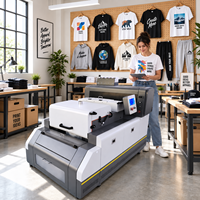 Imprimante DTF A3 avec double tête d'impression XP600, machine d'impression jet d'encre pour films DTF, autocollants multicolores et tissus
