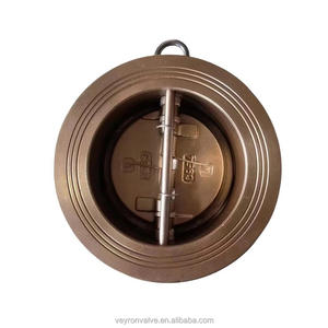 Vanne à clapet double à <span class=keywords><strong>disque</strong></span> <span class=keywords><strong>et</strong></span> corps en aluminium bronze C954, installation horizontale <span class=keywords><strong>et</strong></span> verticale, DN50-DN600 PN16, non-retour, à clapet - Product Image 4