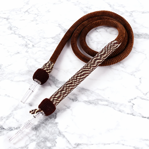 Mangueras de Plástico Acrílico con Textura Rosa Marrón para Narguile, Accesorios para Narguile, Tabaco, Salón, Artículos para Fumar en Casa - Product Image 3