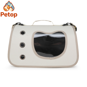 Sac de transport pour animaux de compagnie Petop, Oxford Premium, grande capacité, respirant, pour chiens et chats de petite et moyenne taille, voyages, promenades - Product Image 1