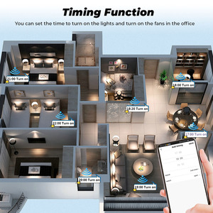 Ampoule LED intelligente WiFi Tuya E27 10W 1000LM RGB à intensité variable avec minuterie, application, Alexa, <span class=keywords><strong>Google</strong></span> <span class=keywords><strong>Home</strong></span> - Product Image 3