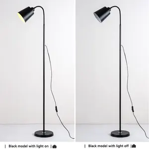 New Production Living Room Nordic Modern Standing Floor Lamp Black Led Floor Lamp LED Floor Lamp