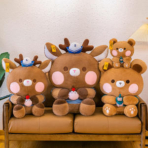 AIFEI TOY Internet célébrité nouvelle série Honey Kiss poupée Honey Kiss Little Deer peluche jouet poupée pour enfants en gros - Product Image 2