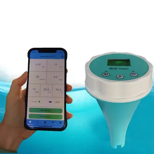 HEDAO BLE-YC01 Smart online Blue tooth water Chlorine/pH/TDS/EC/ORP 6 IN 1 Meter PH Meter Powered by Mobile App for whirlpool