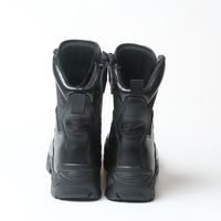 Bottes tactiques personnalisées d'usine, antidérapantes, pour la randonnée, en cuir pour hommes, anti-choc, résistantes aux perforations, vente en gros