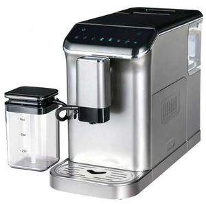 Machine à café expresso automatique 2 en 1 CE CB avec système de mousseur à lait en acier inoxydable Cafetera Expreso pour usage commercial - Product Image 3