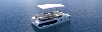 Yacht de luxe Yuhao pour famille, bateau pour 8 personnes, yacht à cabine haute vitesse pour les loisirs côtiers et les escapades en mer du week-end