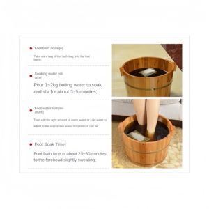 Antico metodo segreto assenzio piede borsa da bagno con Artemisia Argyi polvere Angelica vecchio zenzero per moxibustione - Product Image 3