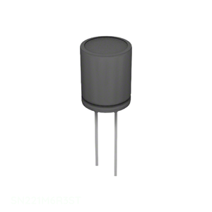 Condensateur à traversée de canal, à montage en surface, en aluminium, 220 µF, 20 %, 6,3 V, radial, 220 µF, SN221M6R3ST - Product Image 1
