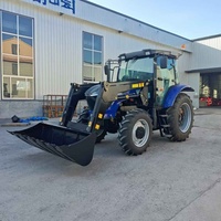 Kompaktlader-Baggertraktor Kleiner Radlader-Baggertraktor für Garten- und Kommunaltechnik