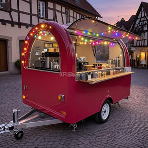 Camion de cuisine mobile rapide de rue, conforme aux normes australiennes 2025, remorque, cuisine, voiture congelée, personnalisable, avec DOT CE - Product Image 2