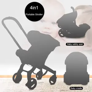Poussette pour bébé Pram 3 en 1 acheter une poussette pour bébé avec siège auto de Chine meilleure qualité