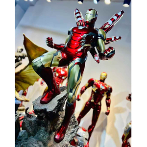 Mk7 Ironman tamaño pequeño 90cm resina artesanía modelo Marvel acción película personaje superhéroe - Product Image 6