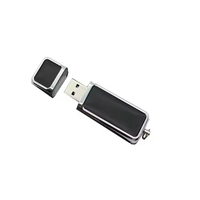 Memoria USB de Cuero, USB 2.0 y 3.0, Compatible con Encriptación, Logotipo Personalizado, Chip Clase A, Regalo Empresarial