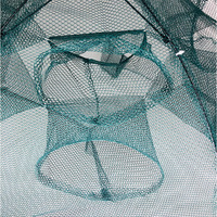 Pliable Portable 4 Trous 6 trous 8 Trous De Pêche Automatique Crevettes Piège Piège À Écrevisses Poulpe Piège À Filet De Pêche