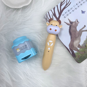 Ensemble de machine d'apprentissage en plastique pour enfants avec livre de stylo parlant alimenté par batterie au lithium - Product Image 3