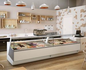 Piccola macchina da banco per vetrina con display per frigorifero con mini gelato italiano da banco di lusso - Product Image 5