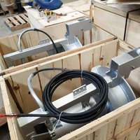 Pompe de Retour de Boues Submersible en Acier Inoxydable A2O pour Épuration des Eaux Usées Municipales, 4kW, Faible Hauteur de Refoulement, Haut Débit, Garantie 1 An, Haute Teneur en Solides