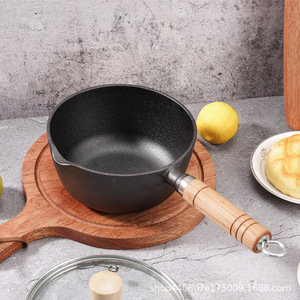 <b>Soup</b> <b>Pot</b> With Lid Non Stick 16 Cm Diameter For Home Use - Product Image 3