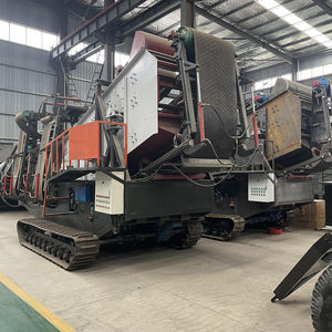 الرمال المجنزرة الهيدروليكية ، شاشة تهتز متنقلة للكسارة الحجرية - Product Image 4