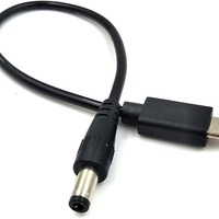 Câble d'extension USB 3.1 Type C USB-C vers prise d'alimentation DC 5,5 x 2,5 mm, charge haute vitesse, en cuivre
