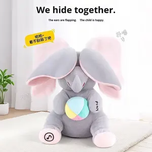 Mignon Peek-a-boo Réaliste Secouant Chat Jouet Apaisant Infant Bébé En <span class=keywords><strong>Peluche</strong></span> avec Musique Soulagement Du Stress Caractéristique Techniques Lavées - Product Image 3